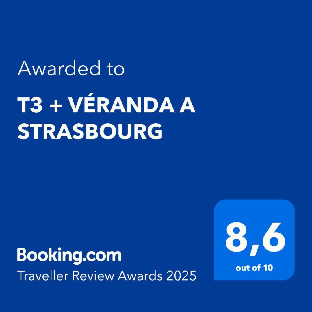 T3 + Veranda A Strasbourg Eksteriør bilde